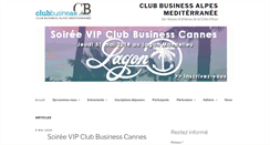 Desktop Screenshot of clubbusiness06.com