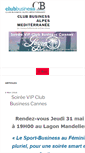 Mobile Screenshot of clubbusiness06.com