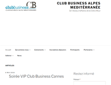 Tablet Screenshot of clubbusiness06.com